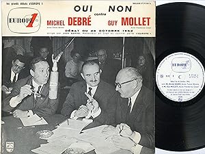 "EUROPE 1 : Michel DEBRÉ - Guy MOLLET" OUI contre NON (26 Octobre 1962) / Débat dirigé par Jean G...