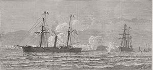The French in Tunis: Bombardment of Sfax by the French gun-boats