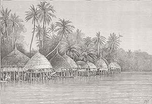 Village of Mala, Point Mayo, Nancowry - The Nicobar Islands, Indian Ocean