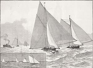 The Yachting Season: Three-tonner race on the Thames