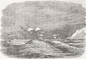 The "Sybille," "Hornet," and "Bittern" in a gale in the Gulf of Tartary - Operations in the Pacif...