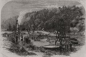 Old-springs at Tarr Farm, Oil Creek, Venango County, Pennsylvania; Woodford well; Phillips's Well