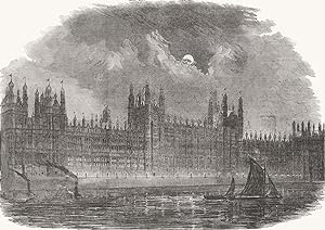 The new Houses of Parliament - river front