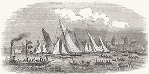 The sailing match off Greenwich