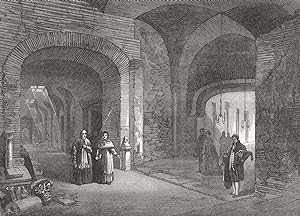Narthex of the underground church of St. Clement, at Rome