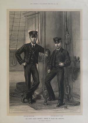 Our young sailor princes - a sketch on board the Britannia