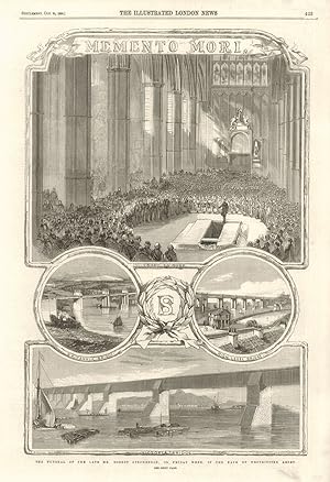 The Funeral of the Late Mr. Robert Stephenson, on Friday week, In the Nave of Westminster Abbey. ...