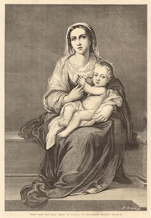 "Mary with the child Jesus" by Murillo, in the Dresden Gallery