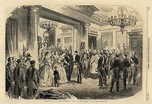 Reception of the King Consort of Spain at the Palace of St. Cloud