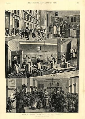 The Vienna public kitchens - 1. The Stiftungs-Haus in the Hechtgasse, 2. Principal kitchen, 3. Re...