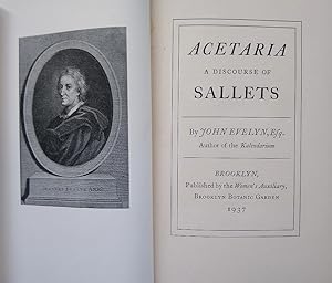 Acetaria - A Discourse of Sallets