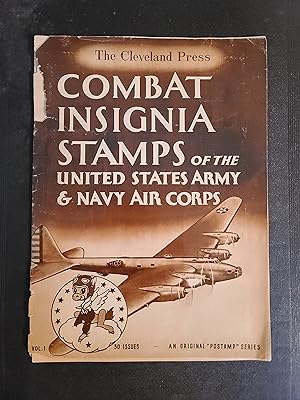 Combat Insignia Stamps of the United States Army series and Navy Air Corps - Vol 1 - 50 Issues Po...