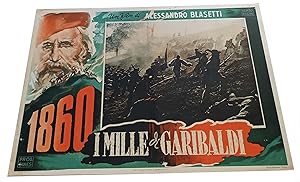 1860 I MILLE DI GARIBALDI Fotobusta Lobby card originale Alessandro Blasetti