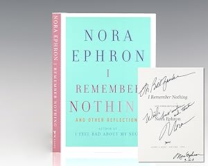 I Remember Nothing and Other Reflections.