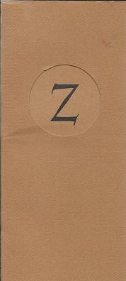 First Z Poems