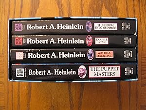 Robert A. Heinlein Classic Science Fiction (Boxed) Box Slipcase Set of Four (4) Paperback Books, ...