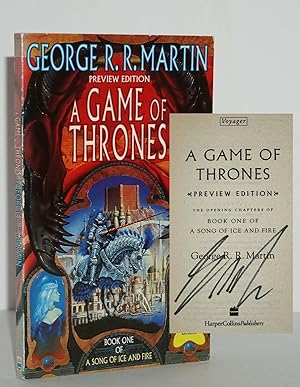 A GAME OF THRONES (SIGNED 1ST/1ST UK PREVIEW EDITION)