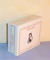 Maria Callas : Viva Diva. 5 CDs in der Box mit Musik von Bellini, Verdi, Ponchelli, Donizetti, Wa...