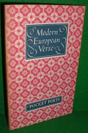 MODERN EUROPEAN VERSE , Pocket Poets Series