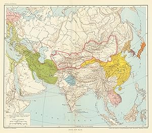 Asia, ca. 610 AD