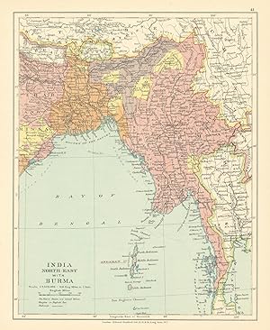 India, North-East with Burma
