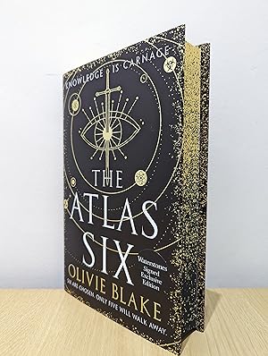 The Atlas Six (Signed First Edition with sprayed edges)