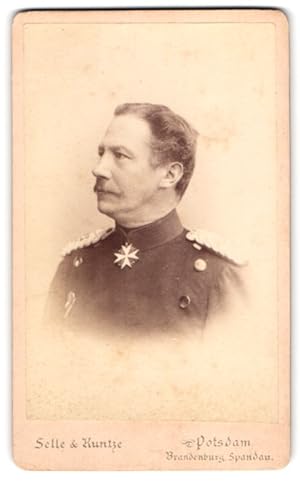 Fotografie Selle, Kuntze, Potsdam, Ferdinand von Stülpnagel, Orden Pour le Merite, Gren. Rgt. 11,...