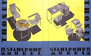 Thonet Stahlrohr-Mobel/ Tubular Steel Furniture Card Catalogue
