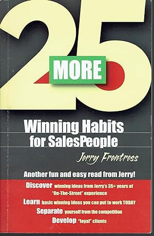 25 More Winning Habits for Sales People