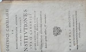 De Beneficiis Ecclesiasticis commentarius ad usum auditorum in regio neapolitano Lyceo