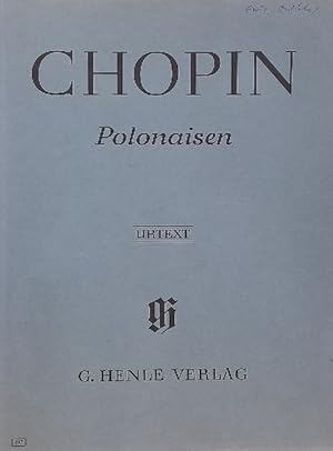 Polonaisen (Urtext) (Nach Eigenschriften, Abschriften und Erstausgaben Hg. Ewald Zimmermann. Fing...