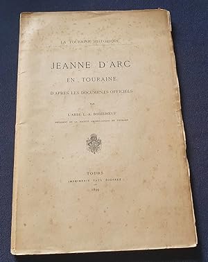 Jeanne d'Arc en Touraine d'aprés les documents officiels