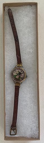 Woman Suffrage Wristwatch with Iconic New York Women's Political Union Design Featuring Clarion B...