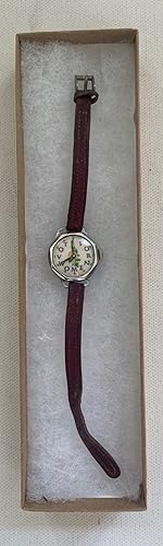 Woman Suffrage Wrist Watch with Iconic "VOTE FOR WOMEN" Face and NY's Yellow Roses