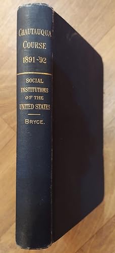 Social Institutions of the United States (Chatauqua Course)