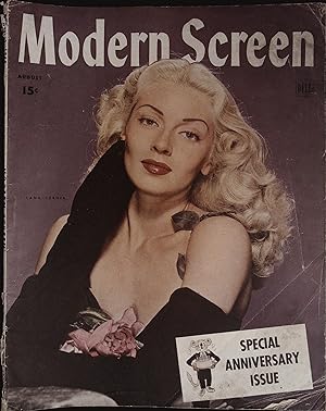 Modern Screen Magazine August 1944 Lana Turner, Judy Garland