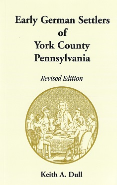 Early German Settlers of York County, Pennsylvania