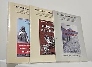 Lecture et tradition. N°391-392, 393-394, 395-396