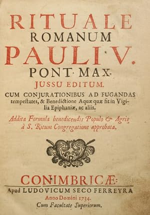 RITUALE ROMANUM PAULI V.