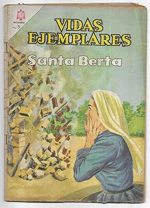 Santa Berta . Vidas Ejemplares nº 218 Novaro 1966