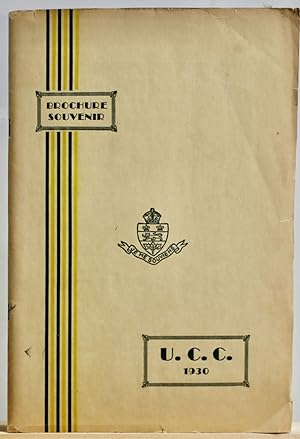 Brochure souvenir 1930. Congrès général de l'Union catholique des cultivateurs tenu les 11, 12 et...