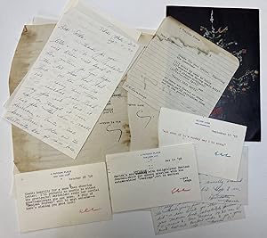 ARCHIVE OF 15 EE CUMMINGS AND MARION MOREHOUSE CUMMINGS