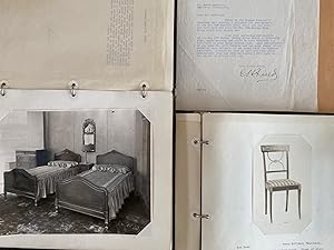 Pair of Portfolios Showing the Fine Furniture of the Henry McCleary Residence, Olympia, Washingto...