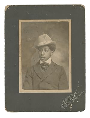 Portrait of a Finely Dressed Young African-American Man from Bakersfield, California, c. 1890s-ea...