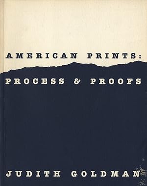 American prints: Process & proofs (Icon editions)