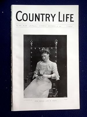 Country Life magazine. No 361, 5th December 1903, The Gardens of Italy - The Villa D'Este at Tivo...