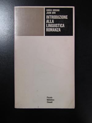 Iordan Iorgu e Orr John. Introduzione alla linguistica romanza. Einaudi 1973.