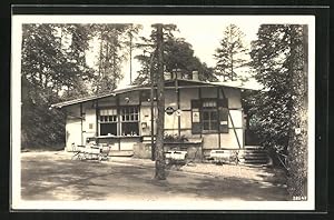 Ansichtskarte Mücheln i. Geiseltal, Gasthaus Waldhaus Mücheln