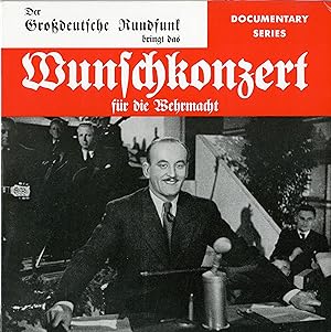 "WUNSCHKONZERT FÜ DIE WEHRMACHT" Am Mikrophon: Heinz GOEDECKE / LP 33 tours original USA DOCUMENT...