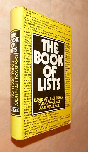 THE BOOK OF LISTS